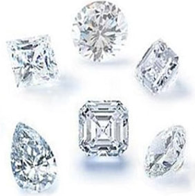 various shaped diamonds and their values
